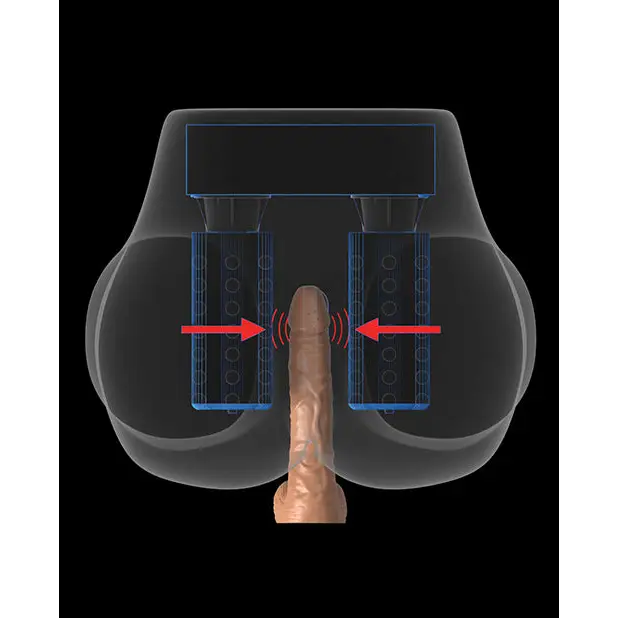 PDX Elite Milk Me Silly Mega Masturbator - Brown - Dolls & Masturbators