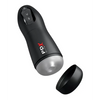 PDX Elite Suck-O-Matic Vibrating Stroker - Frosted/Black - Dolls & Masturbators