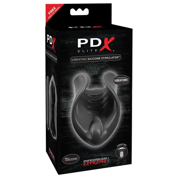 PDX Elite Vibrating Silicone Stimulator - Dolls & Masturbators