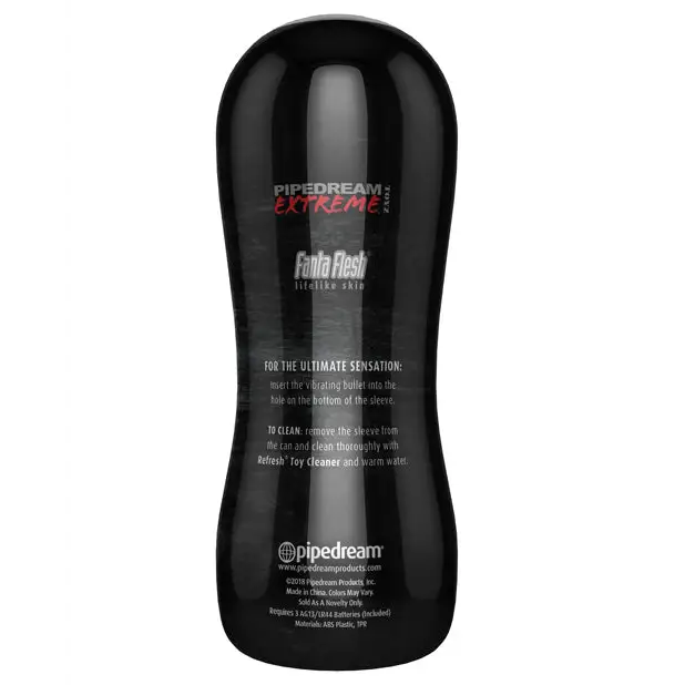 PDX Elite Vibrating Stroker - Oral - Dolls & Masturbators