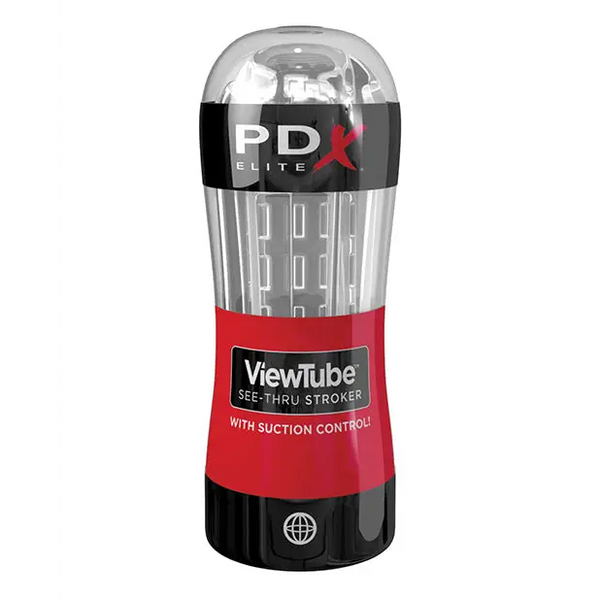 PDX Elite ViewTube See-Thru Stroker - Dolls & Masturbators