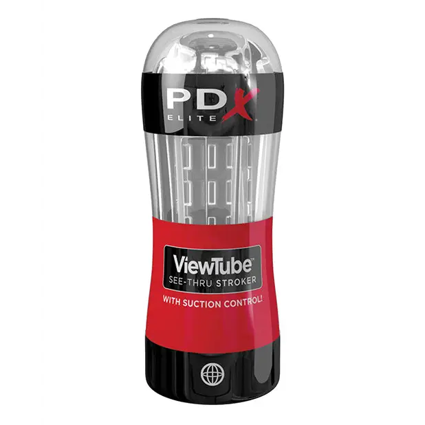 PDX Elite ViewTube See-Thru Stroker - Dolls & Masturbators