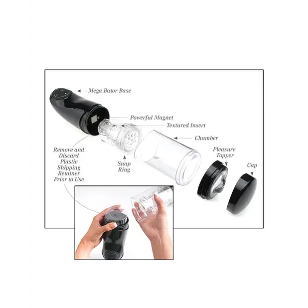 PDX Extreme Mega Bator Rechargeable Strokers - Mouth - Dolls & Masturbators