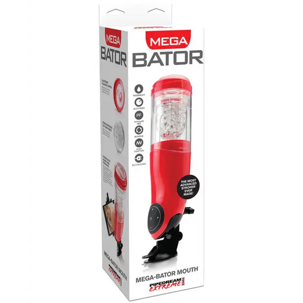 PDX Extreme Mega Bator Rechargeable Strokers - Mouth - Dolls & Masturbators
