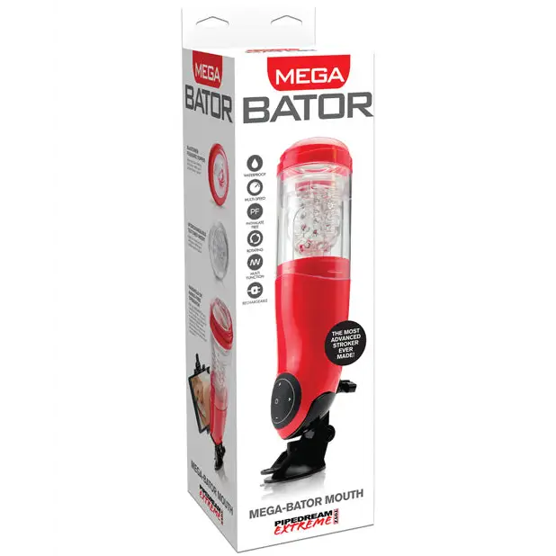 PDX Extreme Mega Bator Rechargeable Strokers - Mouth - Dolls & Masturbators