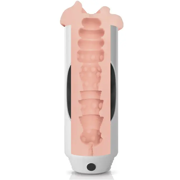 PDX Extreme Mega Grip Squeezable Vibrating Strokers - Pussy - Dolls & Masturbators