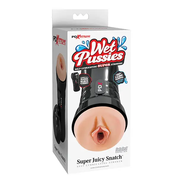 PDX Extreme Wet Pussies Super Juicy Snatch Stroker - Light