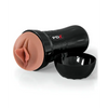PDX Extreme Wet Pussies Super Luscious Lips Stroker - Brown