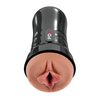 PDX Extreme Wet Pussies Super Luscious Lips Stroker - Brown
