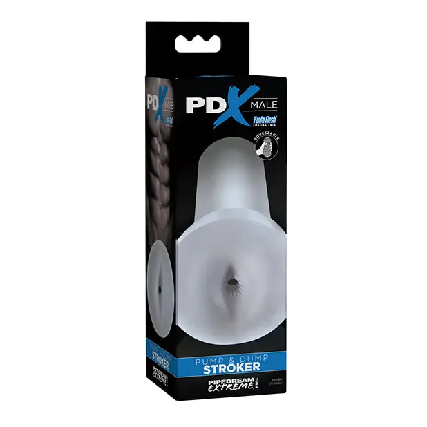 PDX Male Pump & Dump Stroker - Frosted - Gay & Lesbian Products