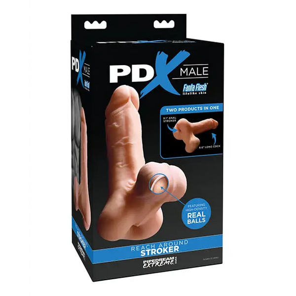 PDX Male Reach Around Stroker - Gay & Lesbian Products