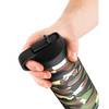 PDX Plus Fap Flask Happy Camper Stroker - Frosted/Camo - Dolls & Masturbators