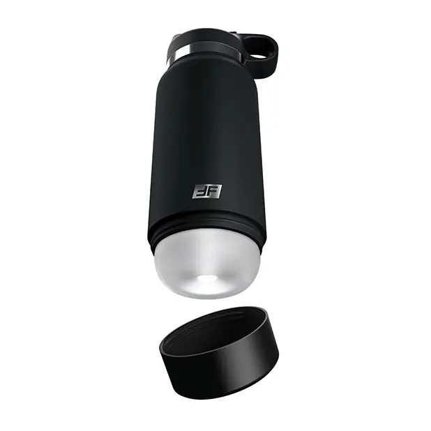 PDX Plus Fap Flask Thrill Seeker Stroker - Frosted/Black - Dolls & Masturbators