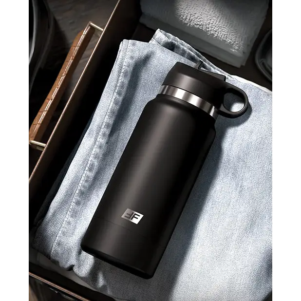 PDX Plus Fap Flask Thrill Seeker Stroker - Frosted/Black - Dolls & Masturbators