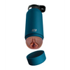 PDX Plus Fuck Flask Private Pleaser Stroker - Brown/Blue - Dolls & Masturbators