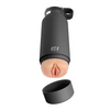 PDX Plus Fuck Flask Secret Delight Stroker - Light/Grey - Dolls & Masturbators