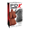 PDX Plus Perfect 10 Torso - Brown - Dolls & Masturbators