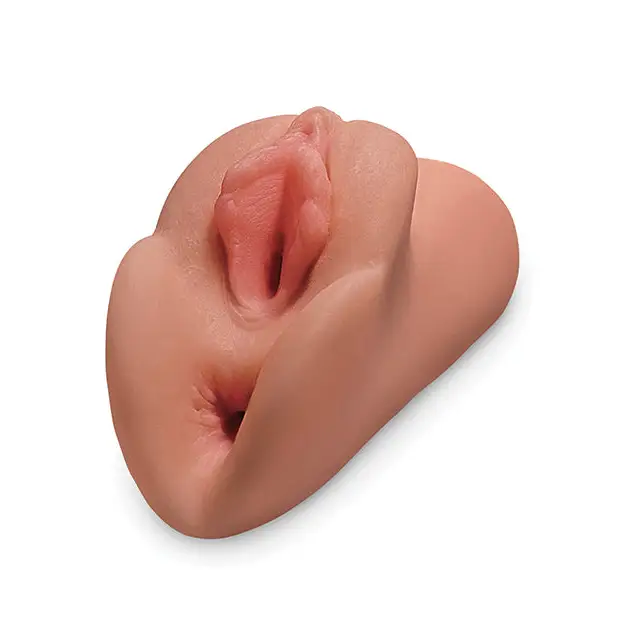 PDX Plus Perfect Pussy Double Stroker - Tan - Dolls & Masturbators