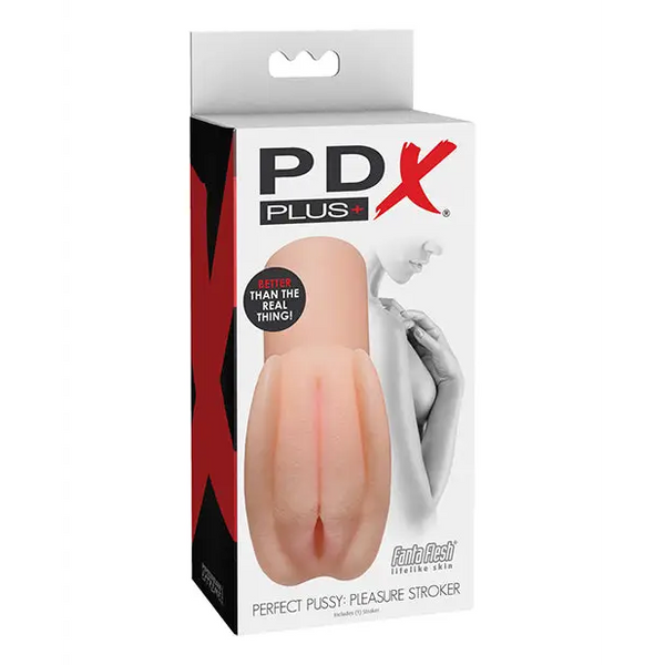 PDX Plus Perfect Pussy Pleasure Stroker - Ivory - Dolls & Masturbators