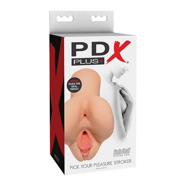 PDX Plus Pick Your Pleasure Stroker - Ivory - Dolls & Masturbators