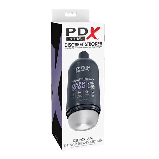 PDX Plus Shower Therapy Deep Cream - Frosted - Dolls & Masturbators