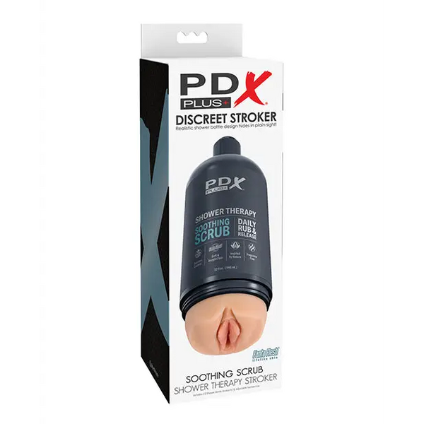 PDX Plus Shower Therapy Soothing Scrub - Light - Dolls & Masturbators