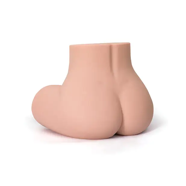 Peach Realistic Butt w/Vagina Anal Sex Doll Torso
