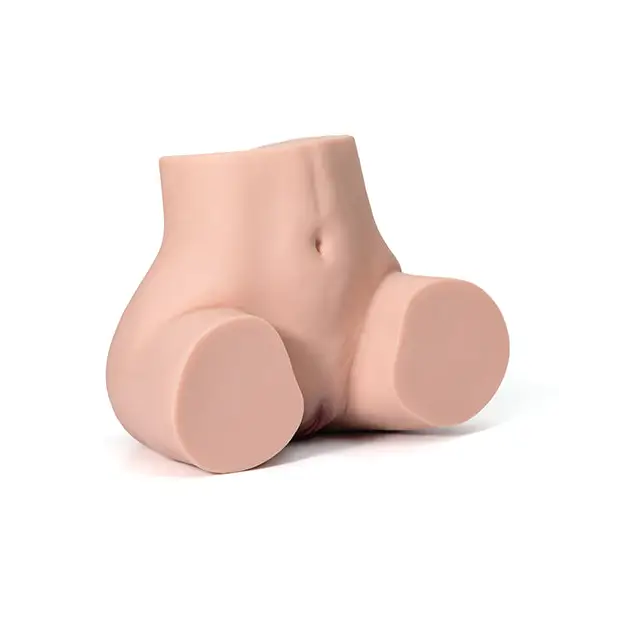 Peach Realistic Butt w/Vagina Anal Sex Doll Torso