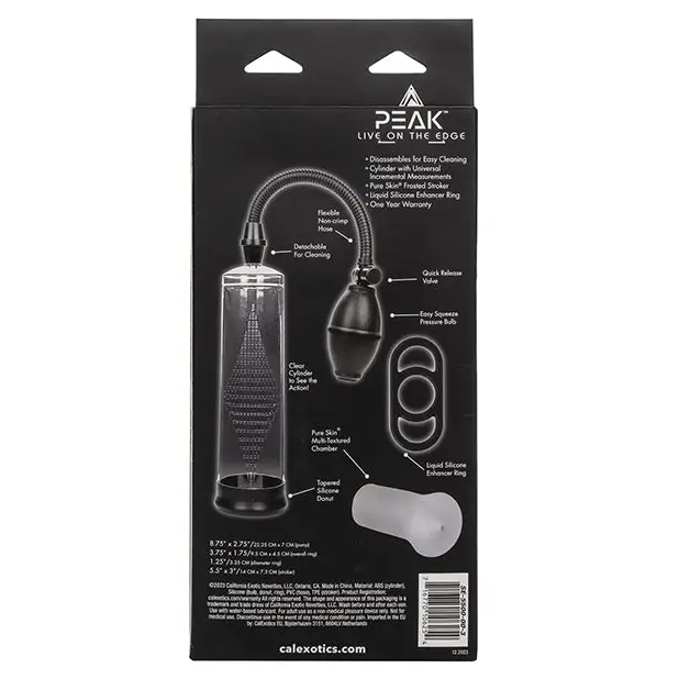 Peak Pump Edging Kit - Penis Enhancement