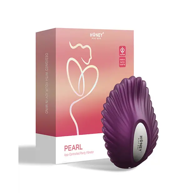 Pearl App-Controlled Magnetic Panty Vibrator - Lilac