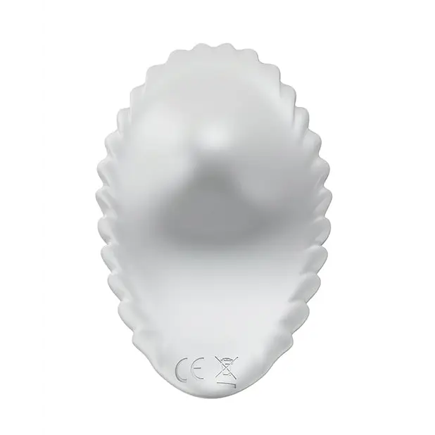 Pearl App-Controlled Magnetic Panty Vibrator - White