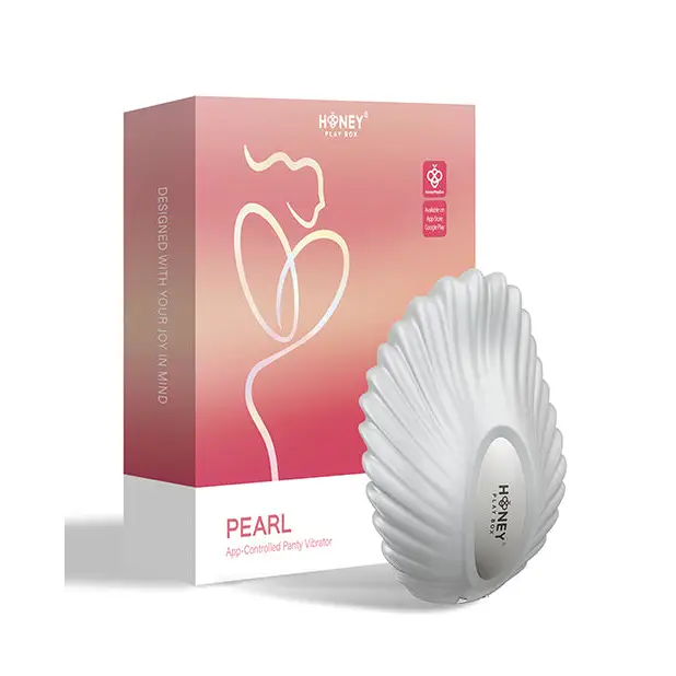 Pearl App-Controlled Magnetic Panty Vibrator - White