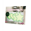 Peekaboos Glow in the Dark Hearts & Stars - Green 2 Pairs - Lingerie - Packaged