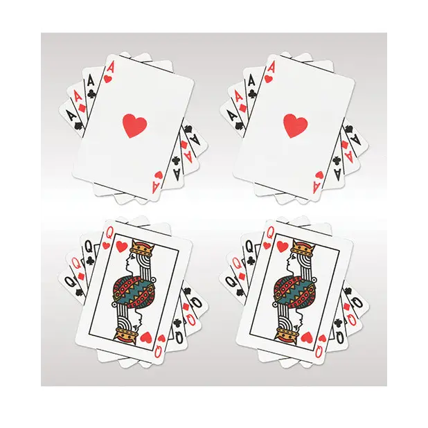 Peekaboos Queens & Aces Pasties - 2 Pairs - Lingerie - Packaged