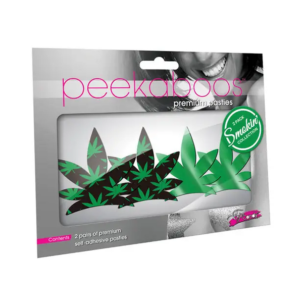 Peekaboos Up in Smoke Leaves O/S - Lingerie - Packaged
