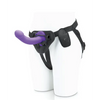Pegasus 6’’ Rechargeable Curved Peg w/Adjustable Harness & Remote Set - Purple - Strap Ons