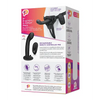 Pegasus 6’’ Rechargeable P-Spot G-Spot Peg w/Adjustable Harness & Remote Set - Black - Strap Ons