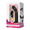 Pegasus 6’’ Rechargeable P-Spot G-Spot Peg w/Adjustable Harness & Remote Set - Black - Strap Ons