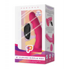 Pegasus 6’’ Rechargeable Ripple Peg w/Adjustable Harness & Remote - Pink - Strap Ons