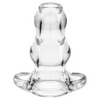 Perfect Fit Double Tunnel Plug Medium - Clear - Anal Products