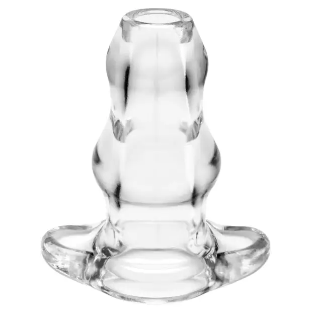 Perfect Fit Double Tunnel Plug Medium - Clear - Anal Products