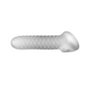 Perfect Fit Fat Boy 6.5’’ Checker Plate Sheath - Clear - Penis Enhancement
