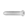 Perfect Fit Fat Boy 7.5’’ Checker Plate Sheath- Clear - Penis Enhancement