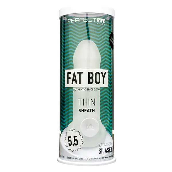 Perfect Fit Fat Boy Thin 5.5’’ - Clear - Penis Enhancement