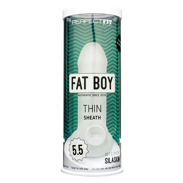 Perfect Fit Fat Boy Thin 5.5’’ - Clear - Penis Enhancement