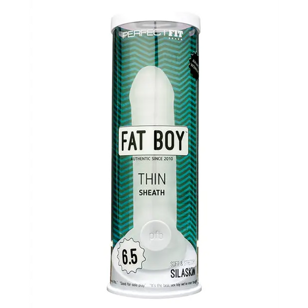 Perfect Fit Fat Boy Thin 6.5’’ - Clear - Penis Enhancement