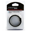 Perfect Fit Neoprene Snap Cock Ring - Black - Penis Enhancement