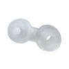 Perfect Fit SilaSkin Cock & Ball Ring - Clear - Penis Enhancement