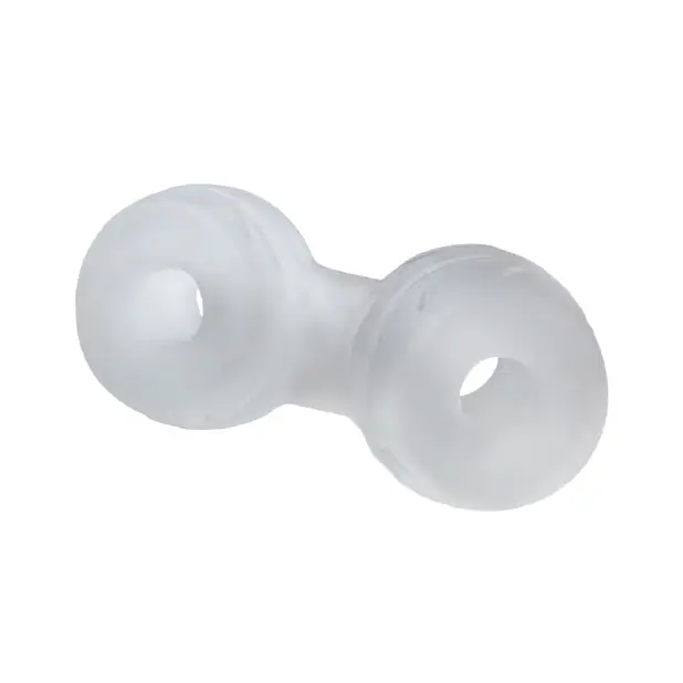 Perfect Fit SilaSkin Cock & Ball Ring - Clear - Penis Enhancement