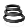 Perfect Fit Xact Fit 3 Ring Kit S/M/L - Black - Penis Enhancement
